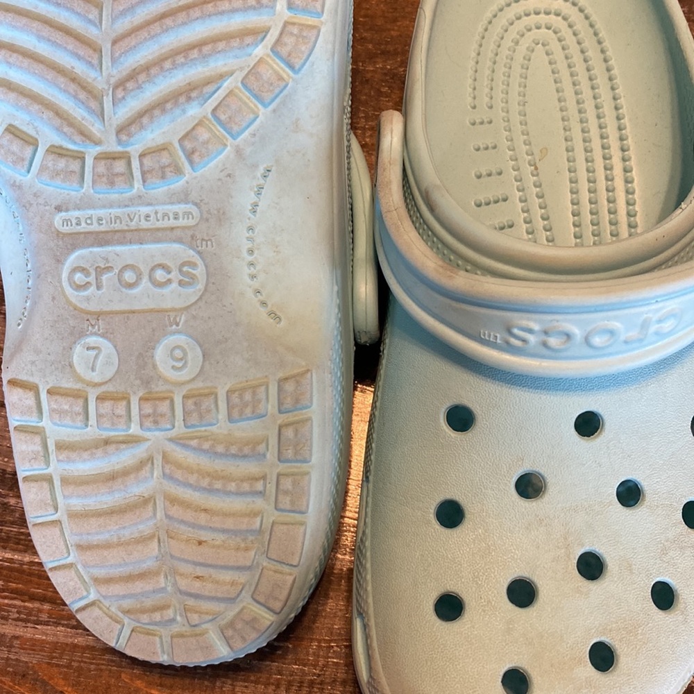 Turquoise crocks - Picture 2 of 2